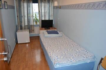 Фото номера Одноместный номер с общей ванной комнатой Хостелы Hostel Matkakoti Patria г. Лахти 14
