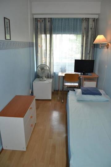 Фото номера Одноместный номер с общей ванной комнатой Хостелы Hostel Matkakoti Patria г. Лахти 15