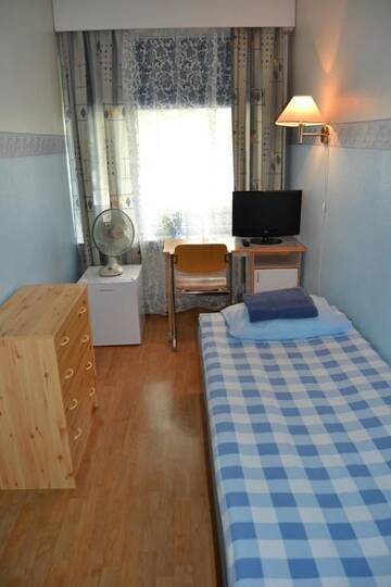 Фото номера Одноместный номер с общей ванной комнатой Хостелы Hostel Matkakoti Patria г. Лахти 7