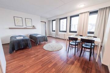 Фото номера Стандартный четырехместный номер Апарт-отели Forenom Aparthotel Lahti г. Лахти 5